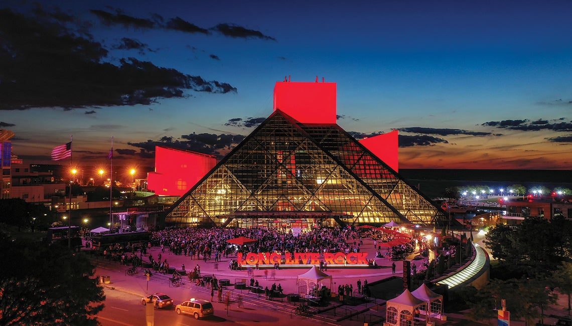 Rock Hall of Fame building