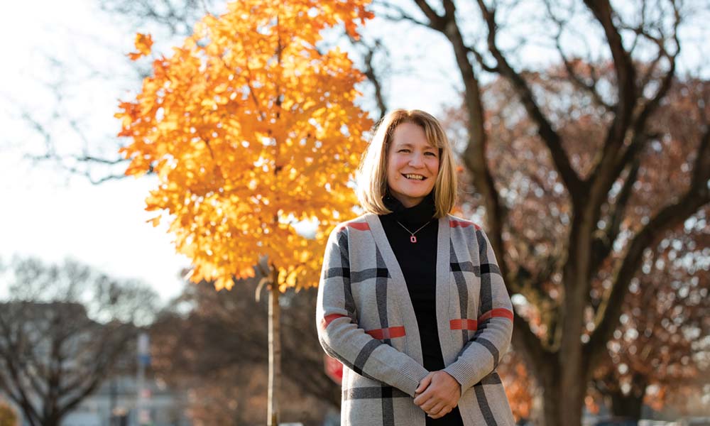 Cathann Kress, dean of the College of Food, Agricultural, and Environmental Sciences at The Ohio State University.