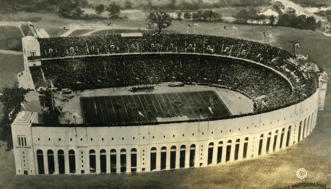 Ohio Stadium, going strong, celebrates its centennial this season.