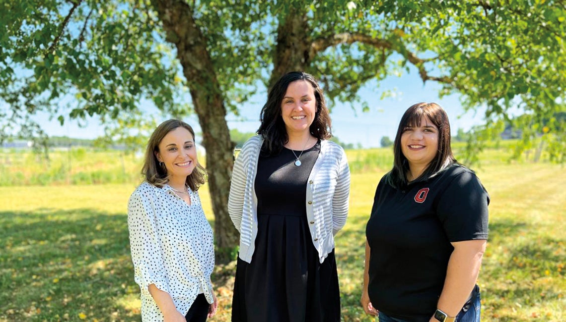 Employees from OSU's Center for Cooperatives