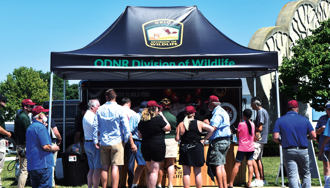 ODNR’s mobile kitchen serves wild game vittles far and wide — and free!