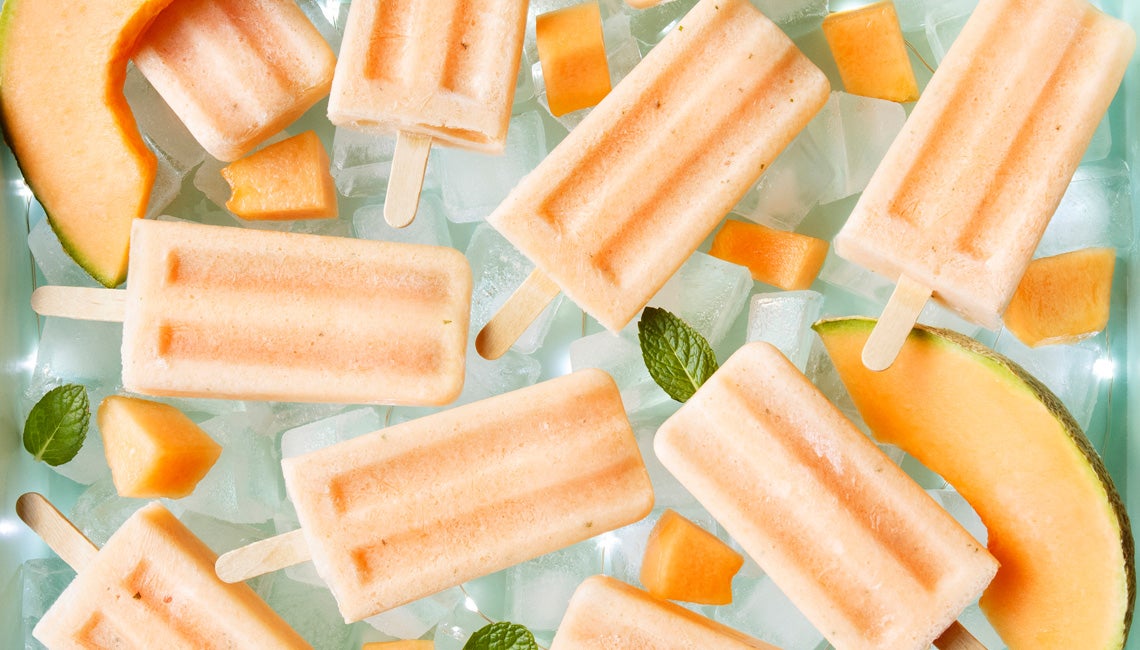 Melon Ice Pops