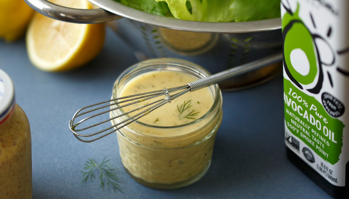 Homemade salad dressing