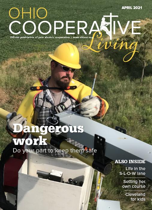 April magazine cover