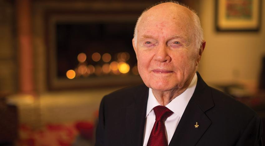 A photo of Sen. John Glenn