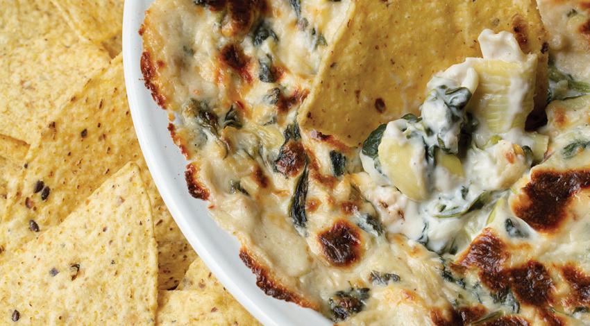 Spinach artichoke dip