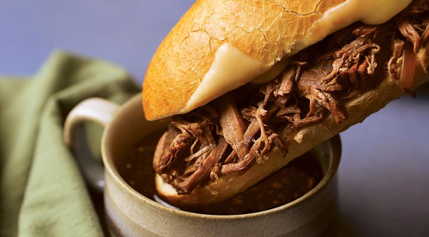 Slow Cooker French Dip