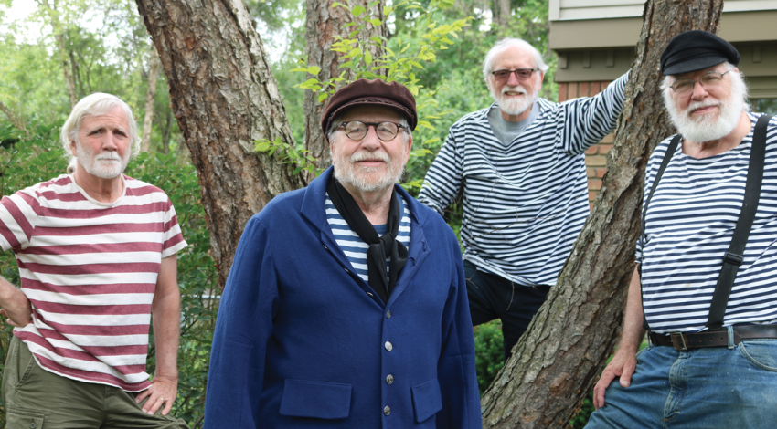 The HardTackers, a sea shanty singing group