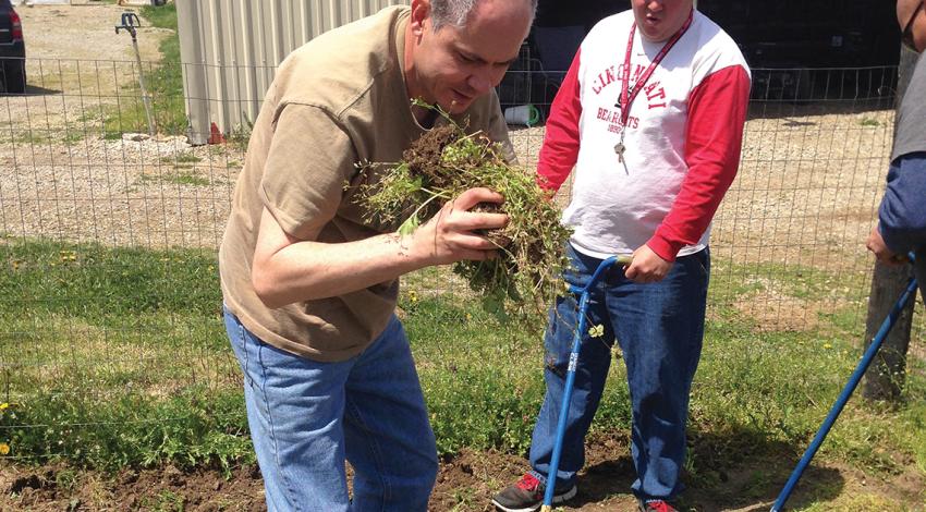 Residents of Safe Haven Farms tend to a variety of seasonal tasks that rely on repetition and routine.