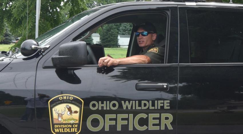Wildlife Officer Reid Van Cleve is a veteran of the survey.