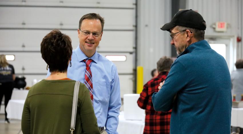 Matt Berry was one of the first Ohio co-op employees to go through the Leadership Edge program in 2017.  He has since been promoted to CEO at Midwest Electric in St. Marys (photo courtesy of Midwest Electric).