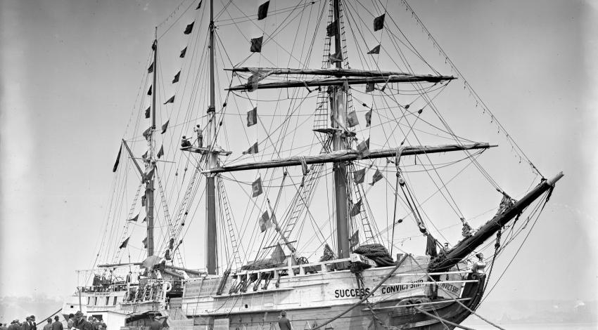 Success was not only converted to a “convict ship,” complete with all her ghastly accoutrements, but was also the “oldest and most historic ship afloat.” 