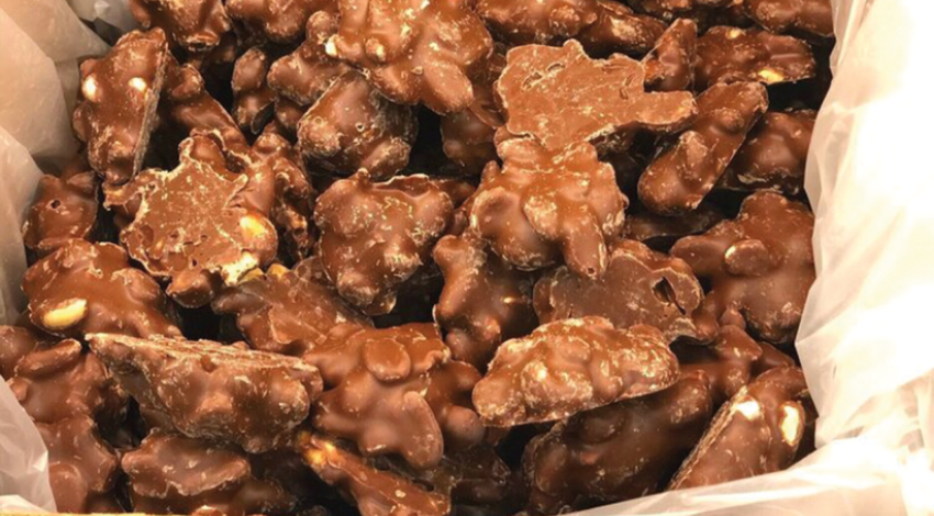 Among the list of Harry Birt's Store favorites are the maple peanut clusters. 