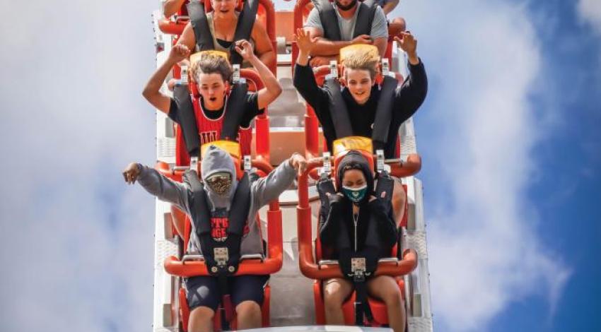 Maverick roller coaster at Cedar Point