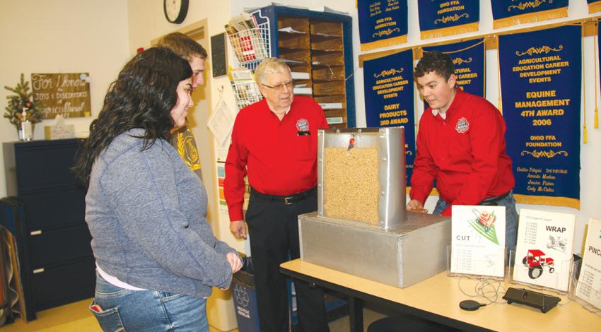 Farm safety demonstration