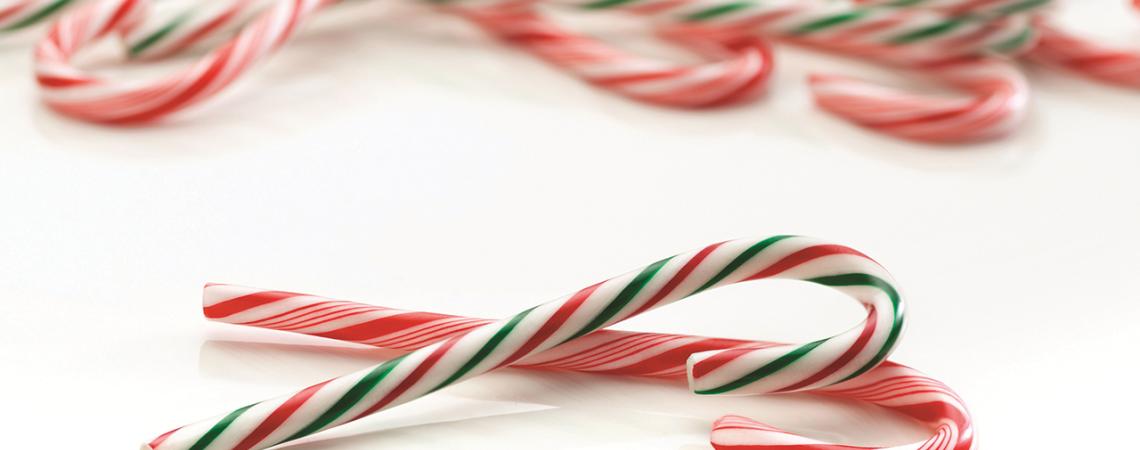 A picture of candy canes