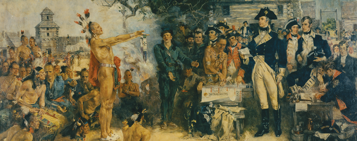 The Signing of the Treaty of Green Ville