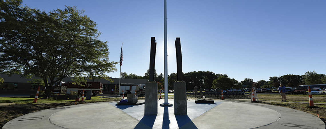 Northwest Ohio 9/11 Memorial, Ohio Air National Guard Base - Swanton