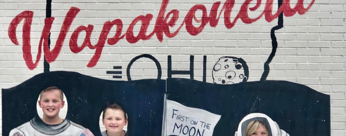 Thousands of people flock to Wapakoneta each July to commemorate Neil Armstrong’s first steps on the moon during the Summer Moon Festival.