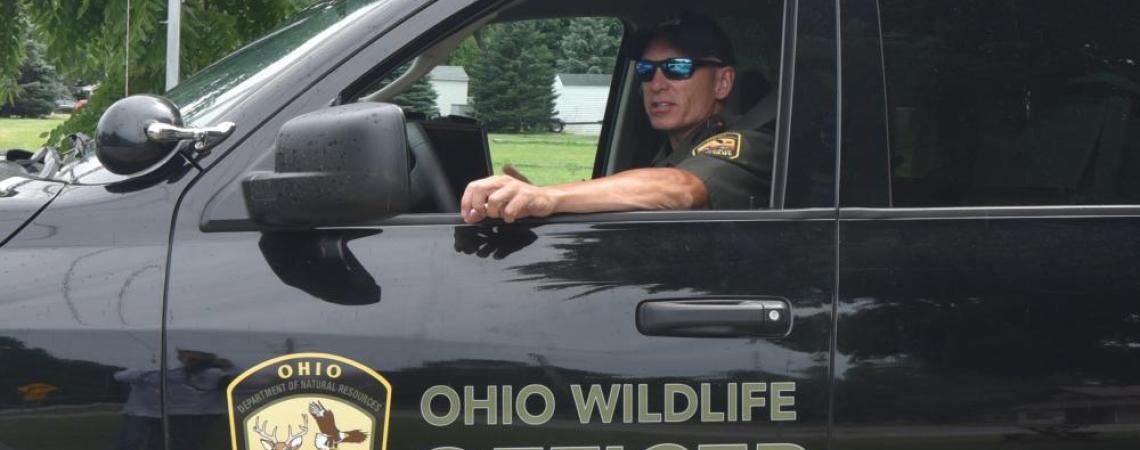 Wildlife Officer Reid Van Cleve is a veteran of the survey.