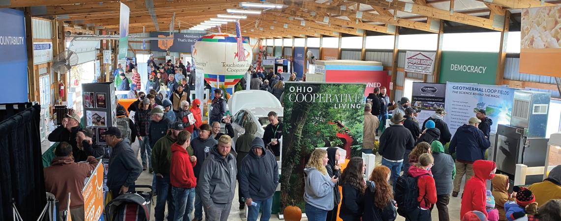 Visitors to the Ohio’s Electric Cooperatives education building will find energy-saving tips, cooking demonstrations, and free popcorn. 