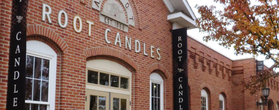 Root Candles’ Flagship Store in Medina gears up for the holiday season.