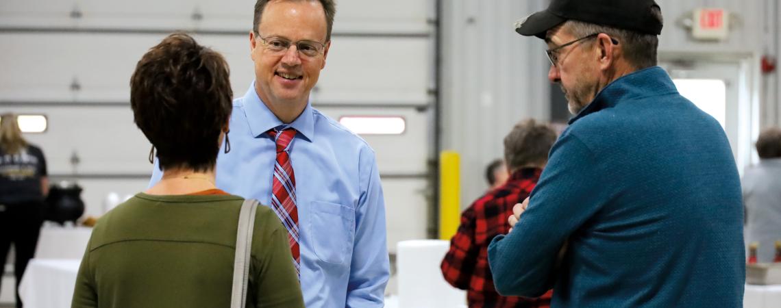 Matt Berry was one of the first Ohio co-op employees to go through the Leadership Edge program in 2017.  He has since been promoted to CEO at Midwest Electric in St. Marys (photo courtesy of Midwest Electric).