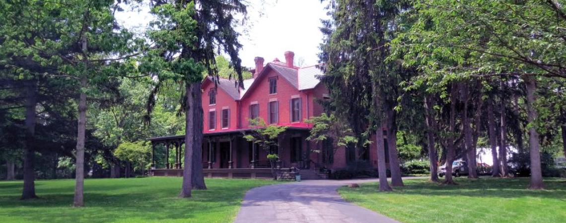 The annual Hayes Easter Egg Roll is held on the front lawn of the Hayes Home, the 31-room Victorian mansion where the 19th U.S. president and his wife, Lucy, lived after leaving the White House in 1881.