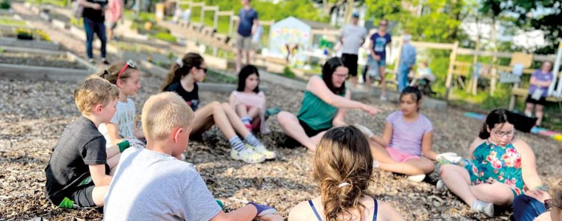 The Master Gardener Volunteer program hosts “Adventures in the Garden” to introduce young people to the joys of gardening.