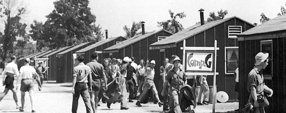 Impressed at how they were treated, many of the German and Italian prisoners who were held at Camp Perry returned to live in the U.S. after the war.