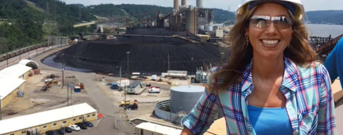 Bethany Schunn at Cardinal Power Plant