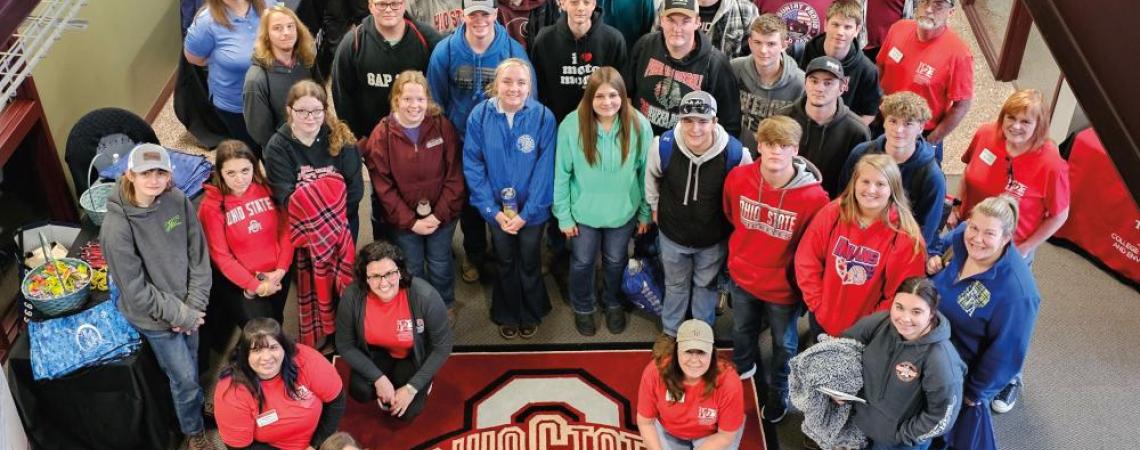 In March, more than 30 high school students from Adams County participated in a co-op career fair at Ohio State’s Center for Cooperatives in Piketon with representatives from area co-ops, including Adams Rural Electric Cooperative and South Central Power Company, who shared many of the ways students can launch careers in a cooperative business.