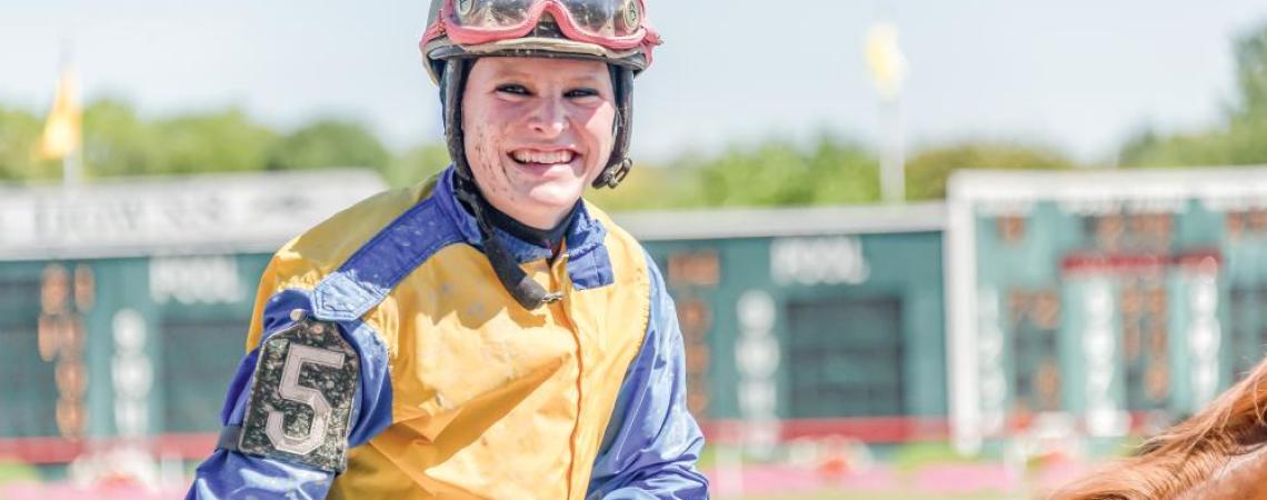 Chelsey Keiser, a 5-foot, 3-inch bundle of energy from western Ohio, is living her dream as a professional jockey and has accomplished more than 400 wins.