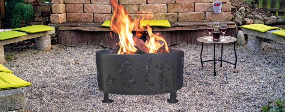 Custom-made fire pit from Fabit Fabit fire pit