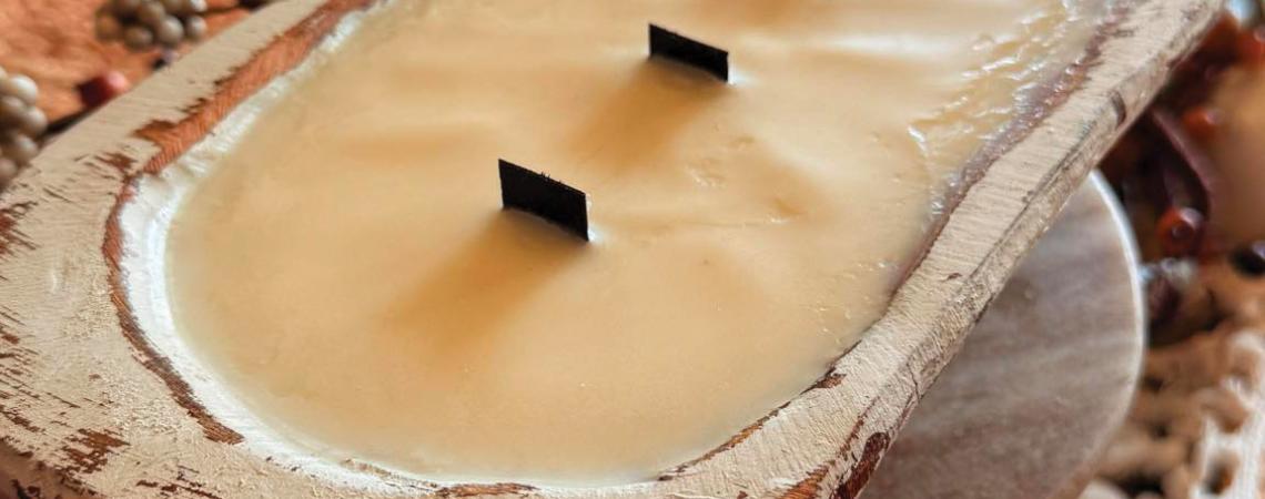Mae's Finer Finds dough-bowl soy candle Mae's Finer Finds candle