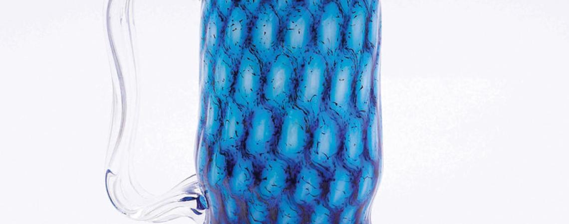Jack Pine hand-blown glass mug Jack Pine hand-blown glass mug