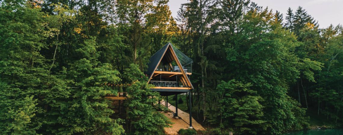Utopia cabin at Paradise Lake Utopia cabin at Paradise Lake