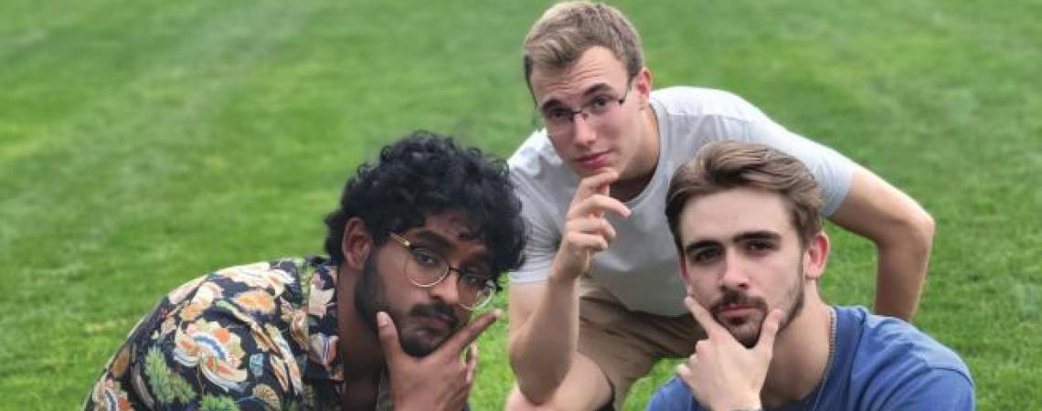 Kyle Hicks posing with other NRECA staff assistants during Youth Tour