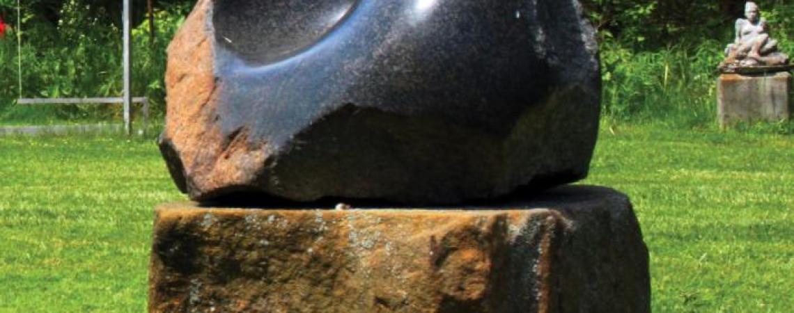 "From Here to the Sea" - a work in glacial erratic granite