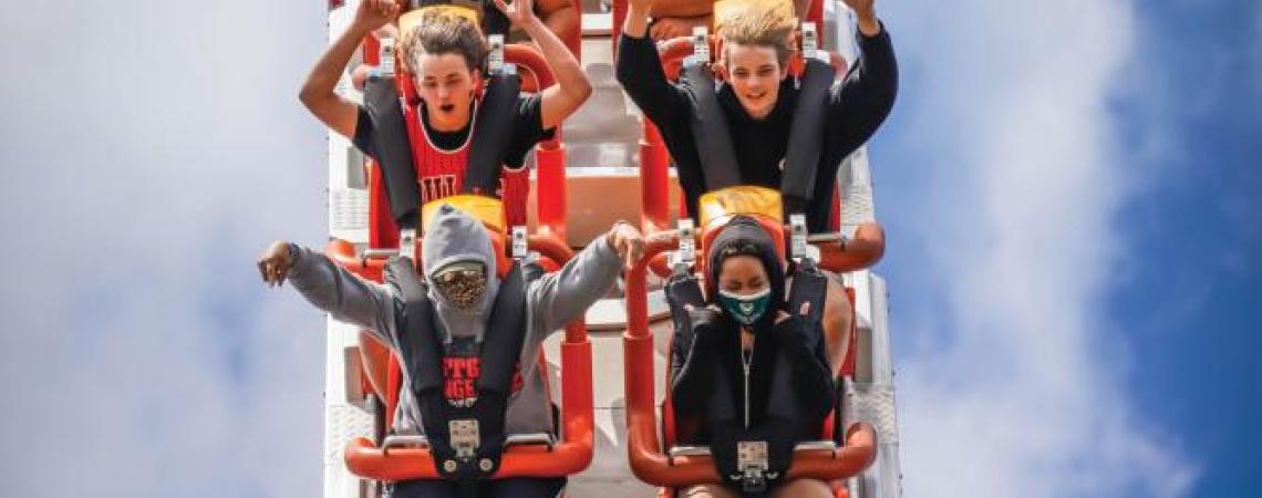 Maverick roller coaster at Cedar Point