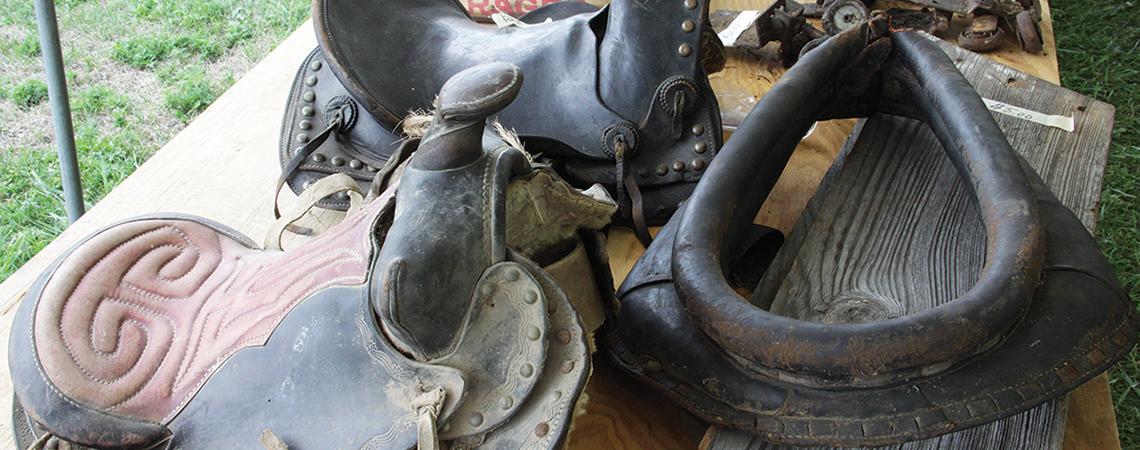 Antique horse equipment