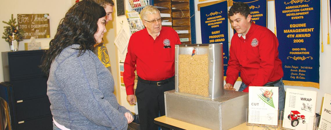 Farm safety demonstration