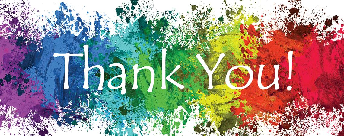 Thank you graphic